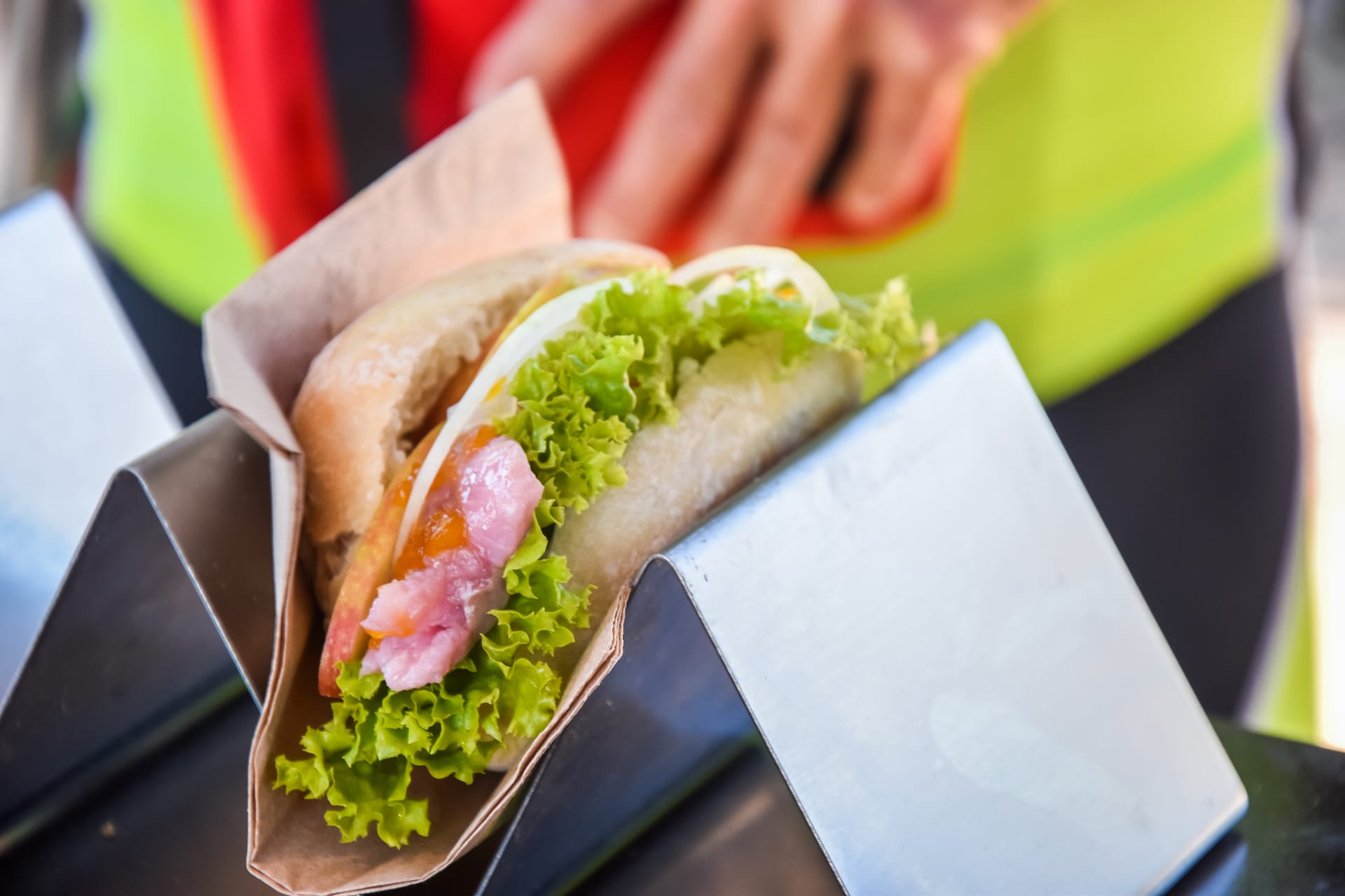 Fischbrötchen. 