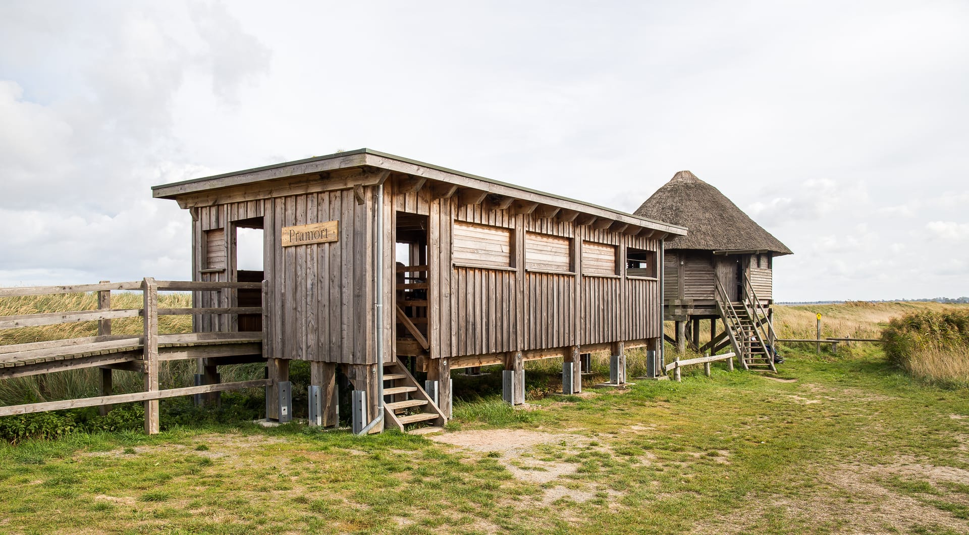 Aussichtspunkt Pramort im Nationalpark Vorpommersche Bodden