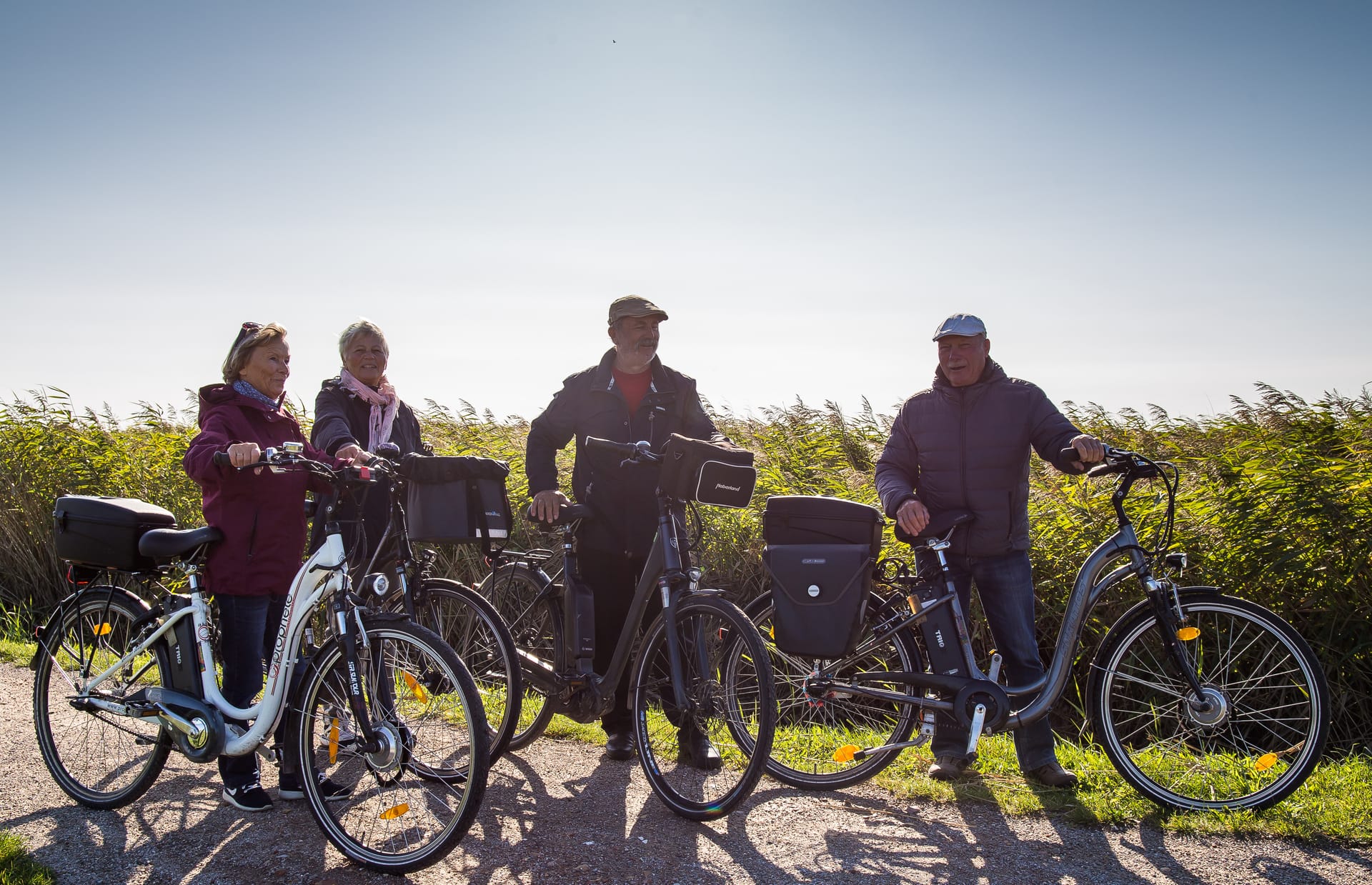 Fahrradtour auf Fischland-Darß entlang des Bodden