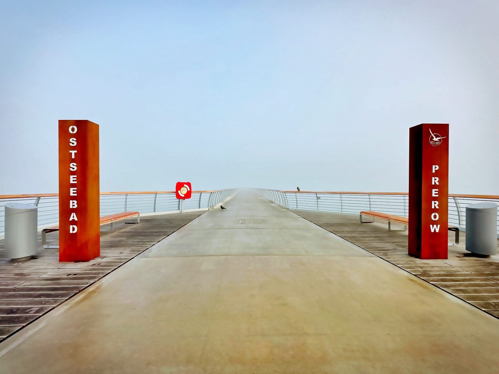 Seebrücke Prerow im Ostseebad Prerow auf Fischland-Darß-Zingst