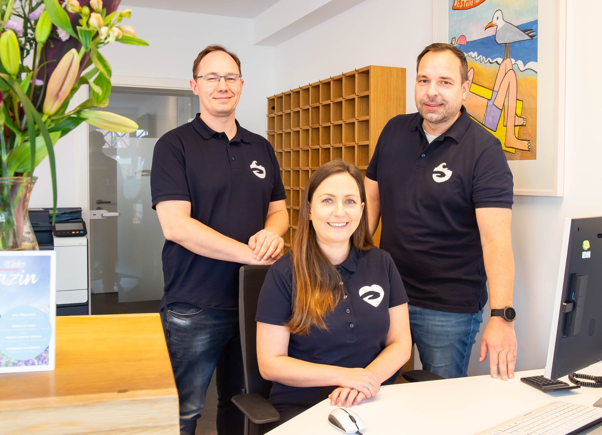 Teamfoto der Ferienagentur Meerfischland in Ahrenshoop