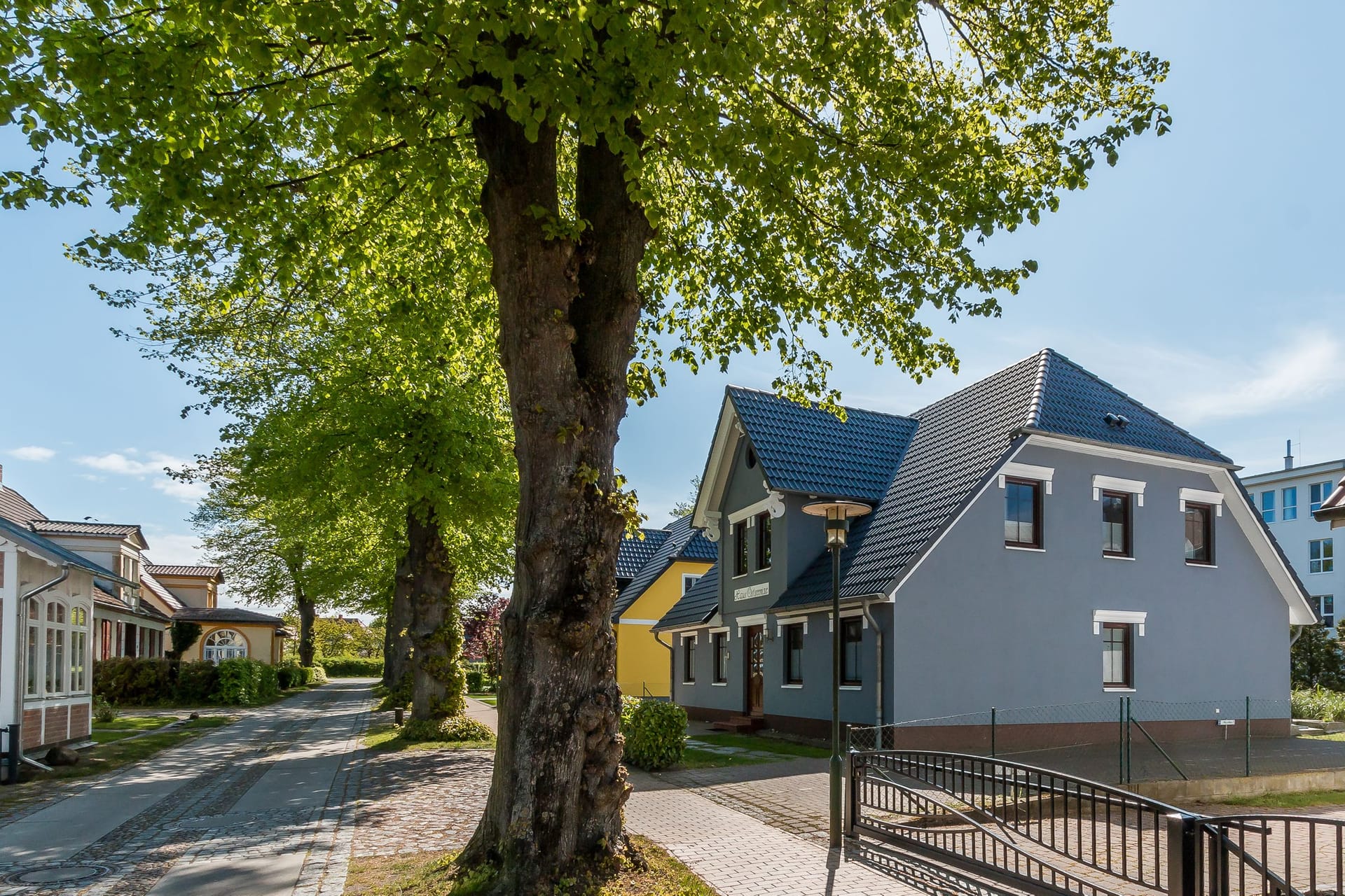 Außenansicht eines charmanten Wohnhauses