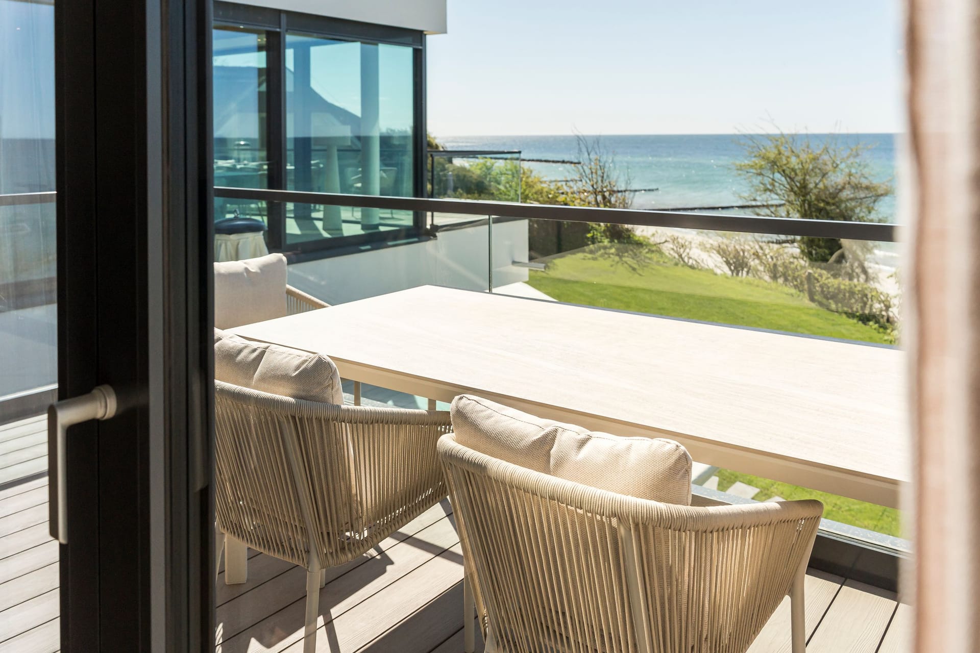 Terrasse mit Meerblick