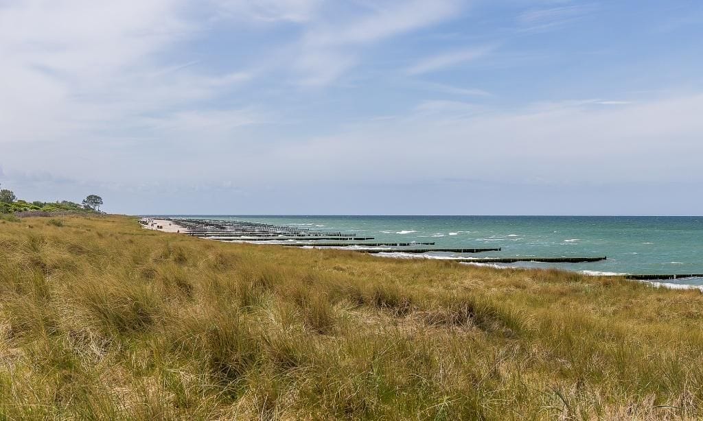 Strand mit Blick auf das Meer