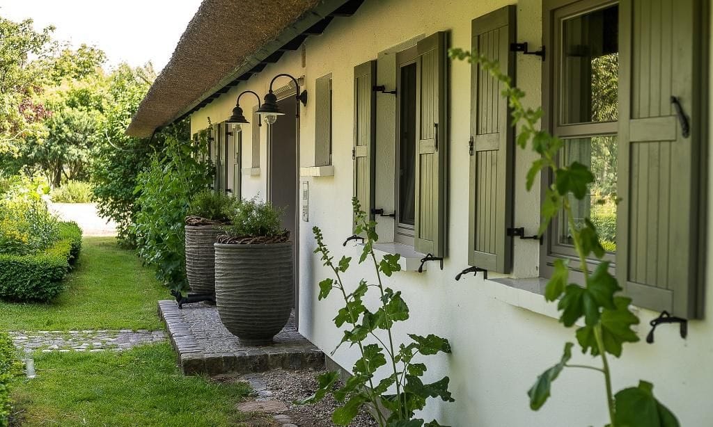 Außenansicht eines charmanten Hauses