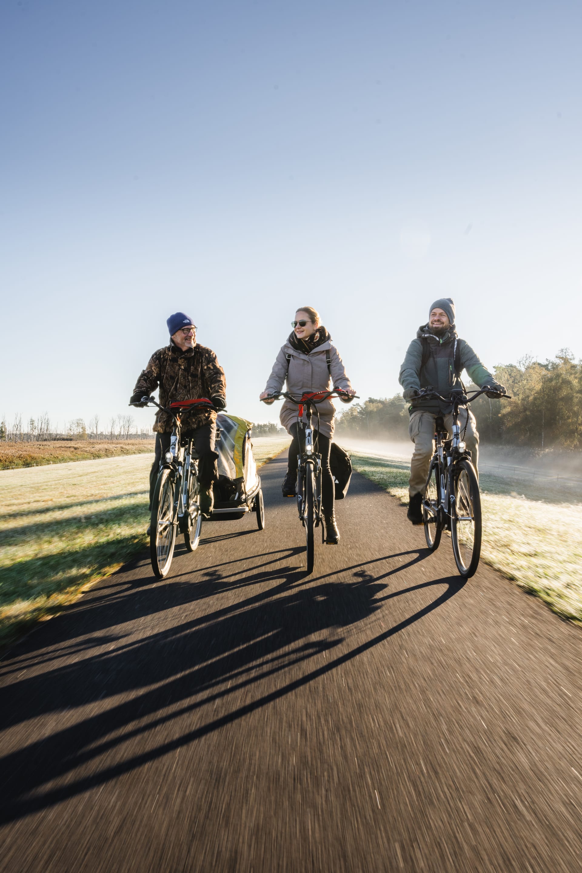 Radfahren im Nationalpark Vorpommersche Boddenlandschaft
