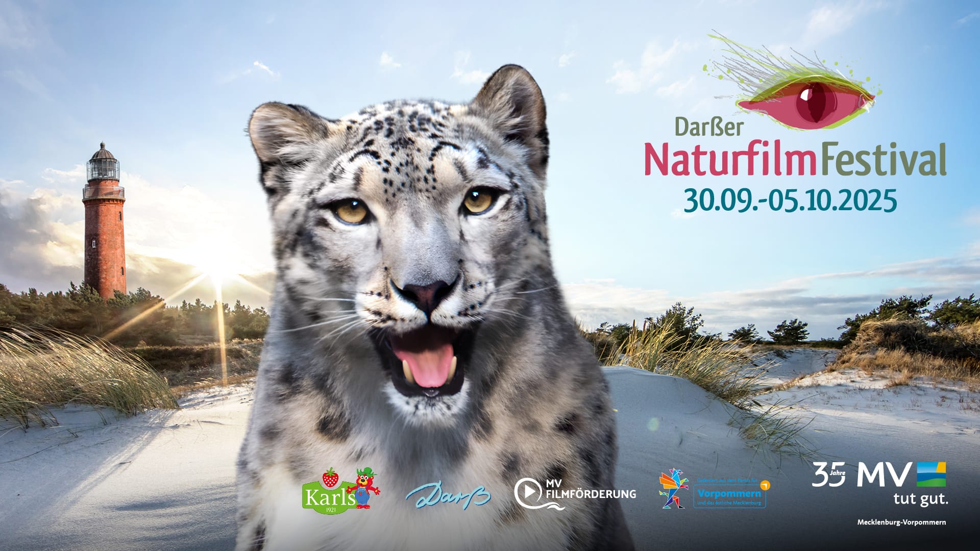 Filmplakat vom Darßer naturfilmFestival 2025