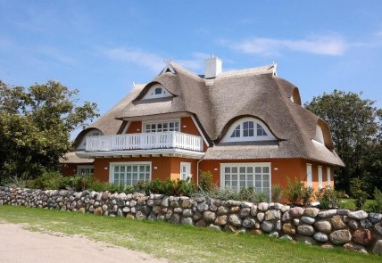 Strandhaus hinter der Düne